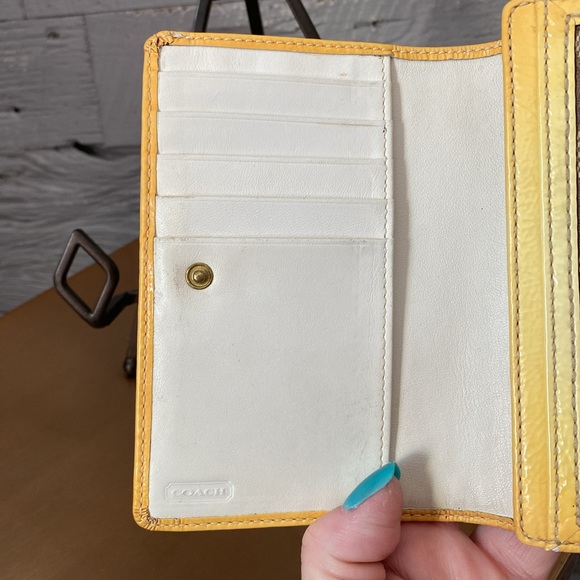 Coach heritage stripe snap wallet - Picture 5 of 5